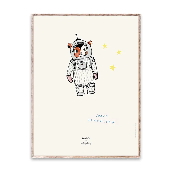 Space Traveller poster - 30x40 cm - Paper Collective