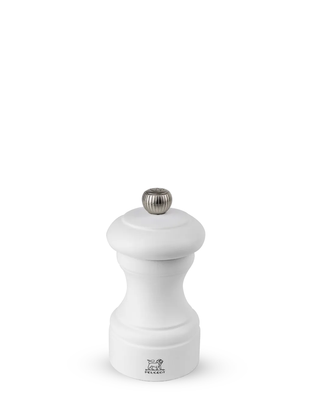 Bistro salt mill 10 cm, Matte white Peugeot