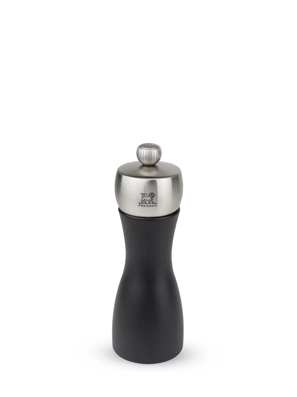Fiji salt mill 15 cm, Matte black Peugeot