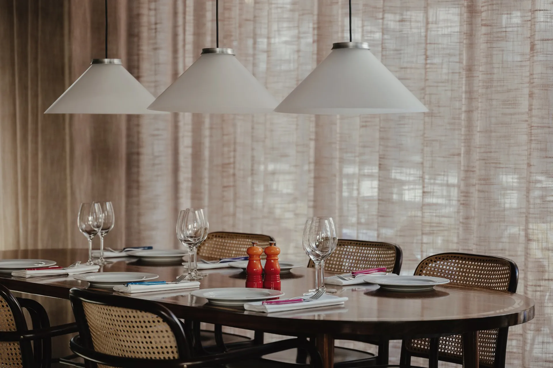 Aline 40 pendant lamp, Aluminium Pholc