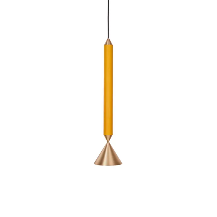 Apollo 39 pendant lamp - Honey gold, brass - Pholc
