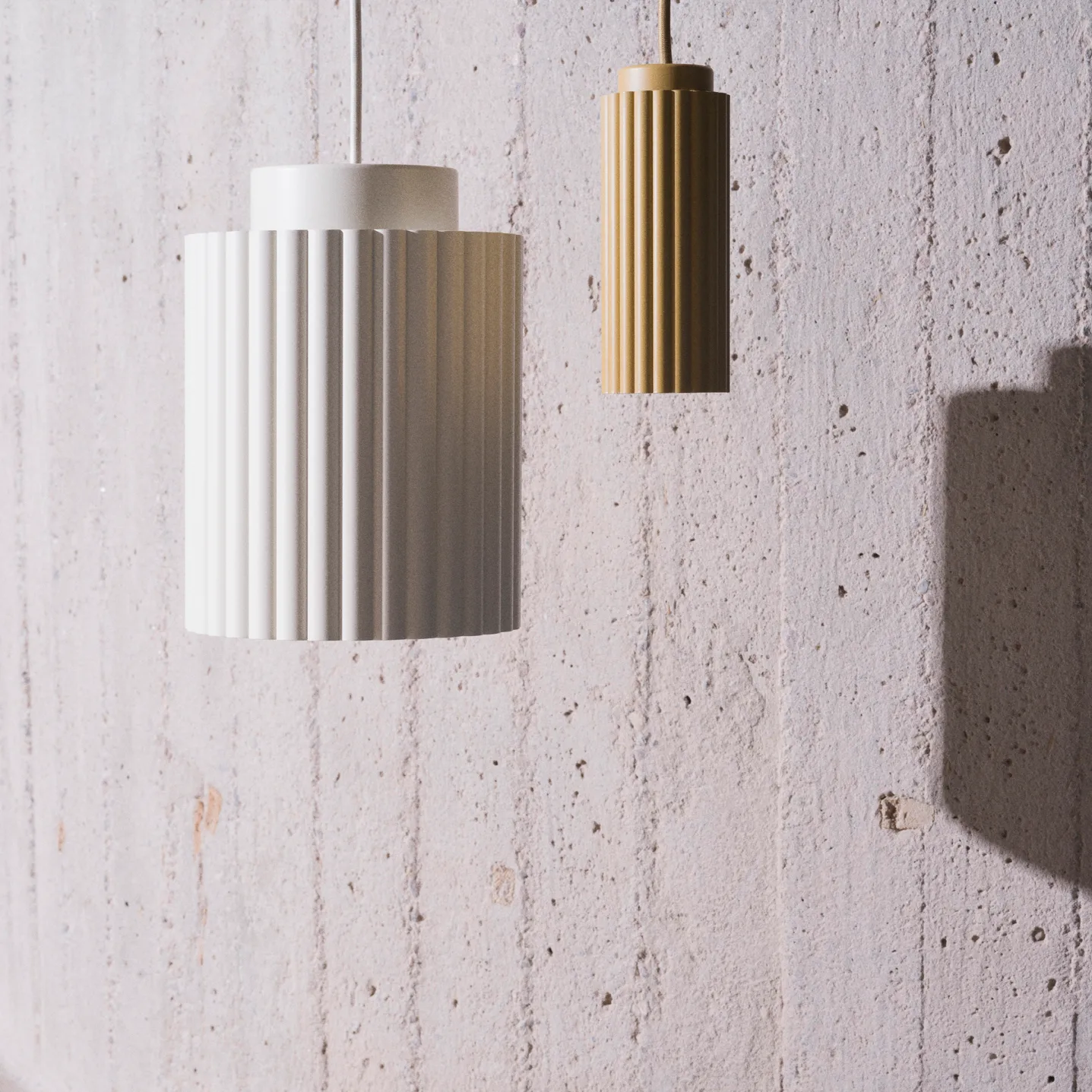 Donna 18 ceiling lamp, Linen Pholc