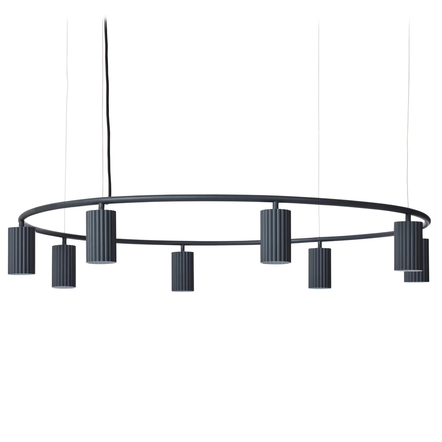 Donna Circle 100 ceiling lamp, Black ink Pholc