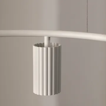 Donna Circle 100 ceiling lamp - Linen - Pholc