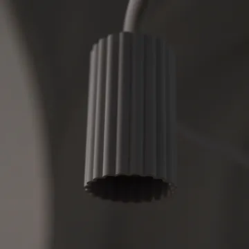 Donna Circle 60 ceiling lamp - black ink - Pholc