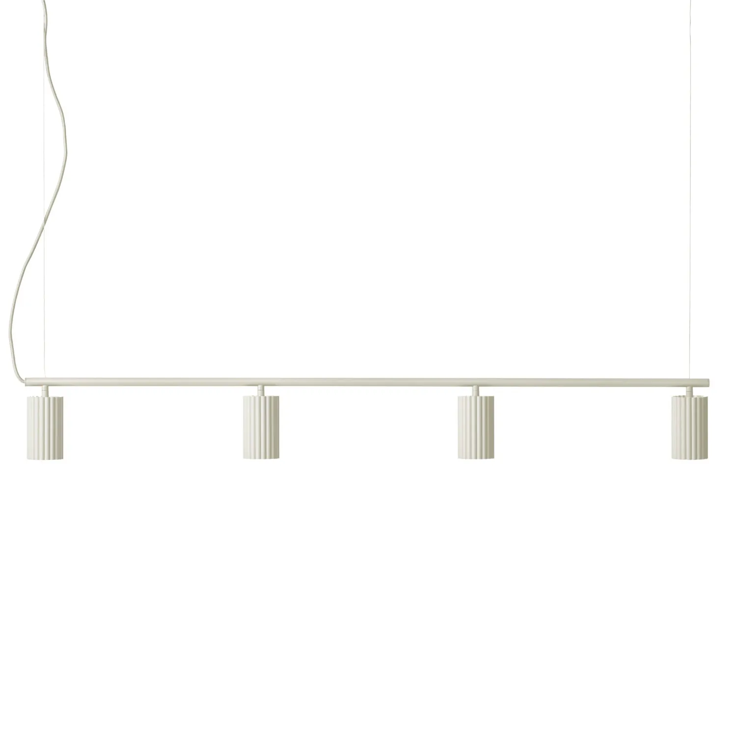Donna Line 120 ceiling lamp, linen Pholc