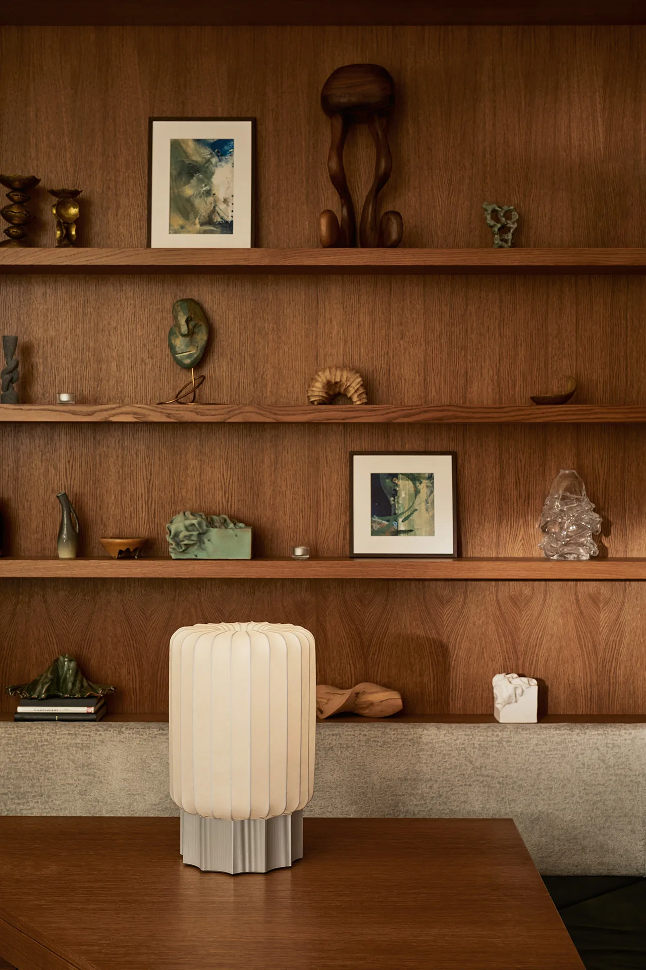 Half Meter floor/table lamp, White Pholc