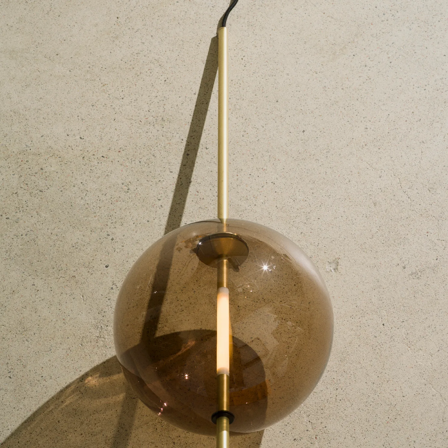 Kandinsky 30 ceiling lamp, Smoked brown Pholc