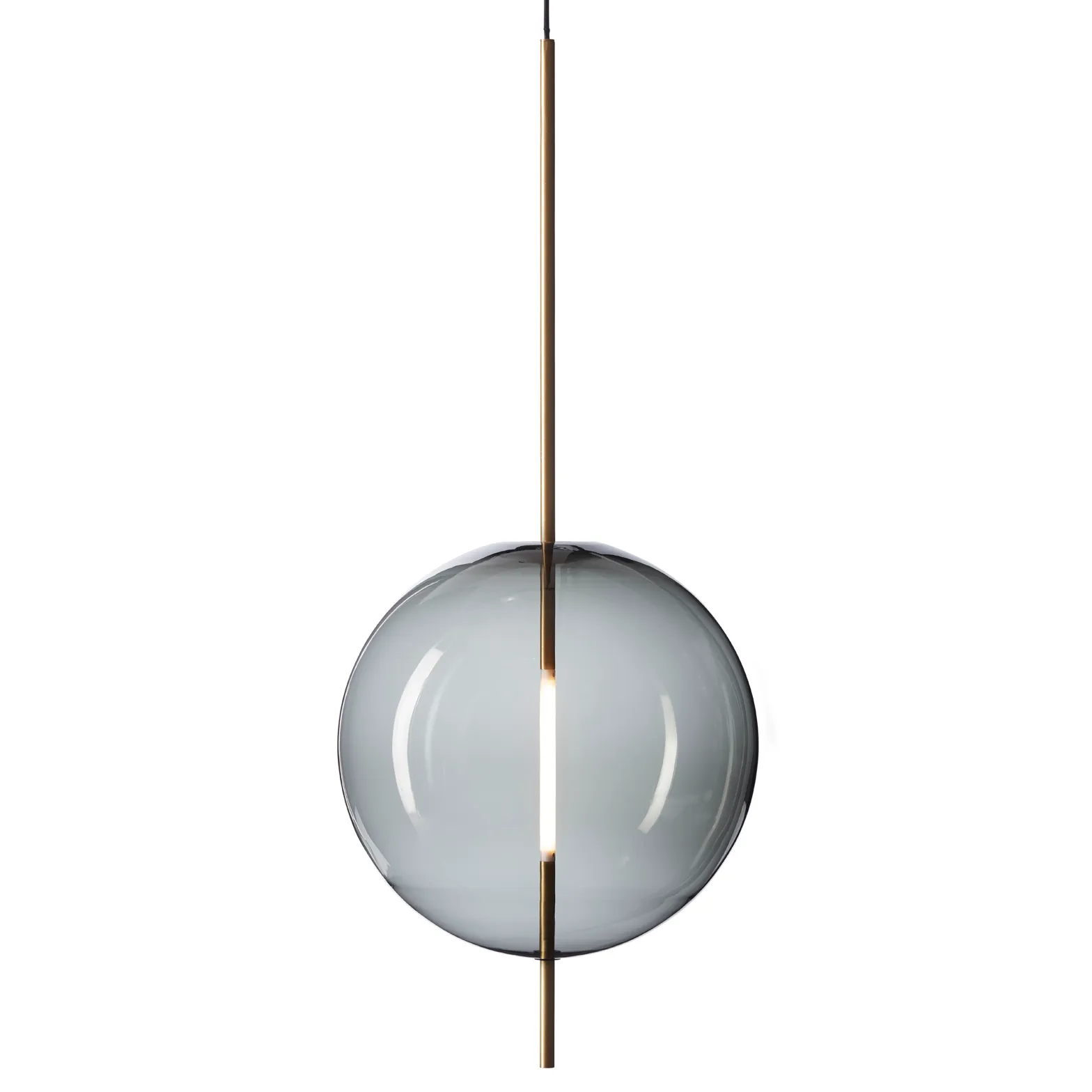Kandinsky 45 ceiling lamp, Smoked grey Pholc