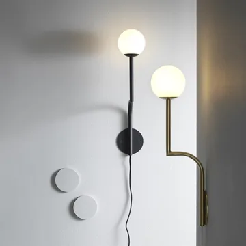 Mobil 46 wall lamp - black - Pholc