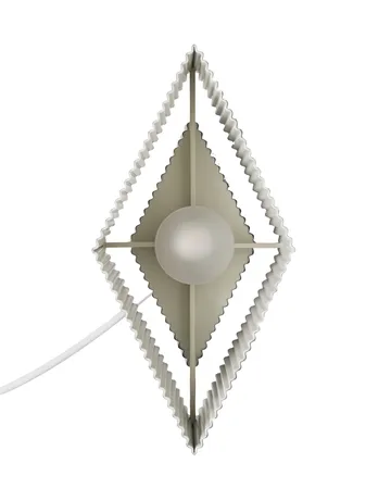 Romb Mini portable table lamp 19 cm - Vanilla - Pholc