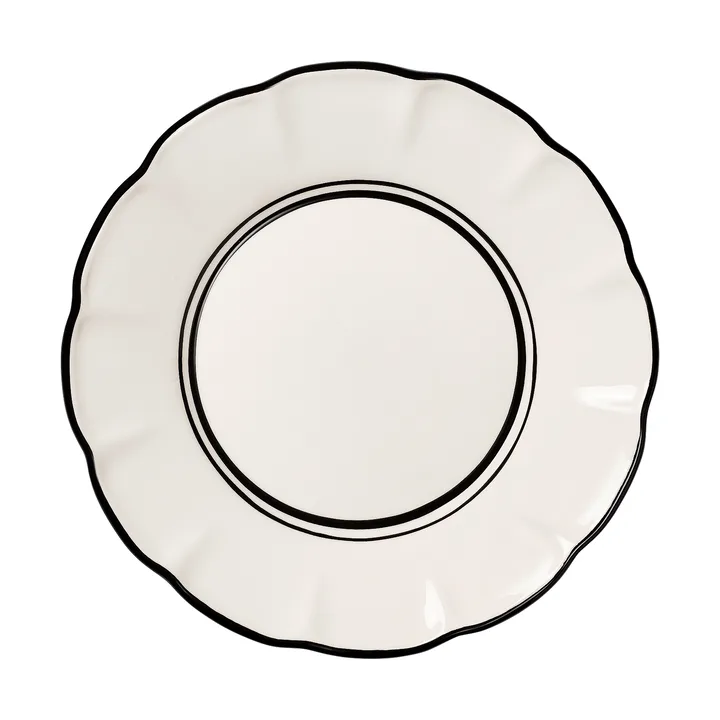 Bistro plate - Black, 28 cm - Pick a Poppy