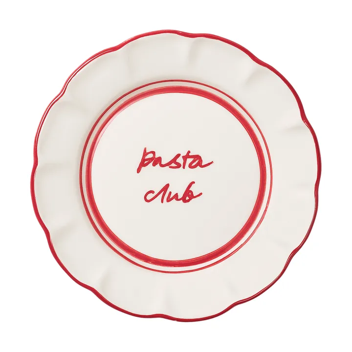 Bistro salad plate - Red, 21.5 cm - Pick a Poppy