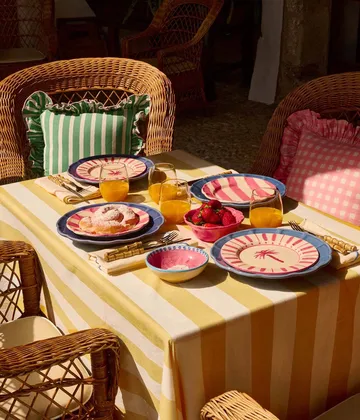 Breton tablecloth - Yellow, 250x150 cm - Pick a Poppy
