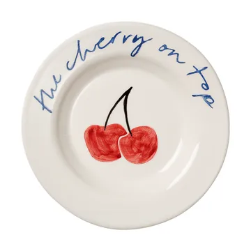 Cherry tapas plate - Red, 15 cm - Pick a Poppy