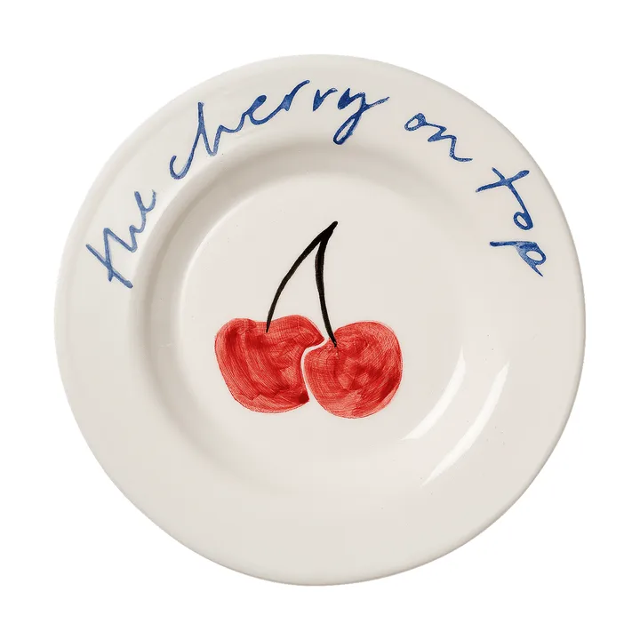 Cherry tapas plate - Red, 15 cm - Pick a Poppy