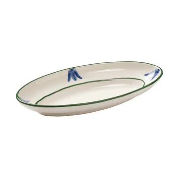 Cottage flower Blue Bell serving platter - Light Blue, 25.5 cm - Pick a Poppy