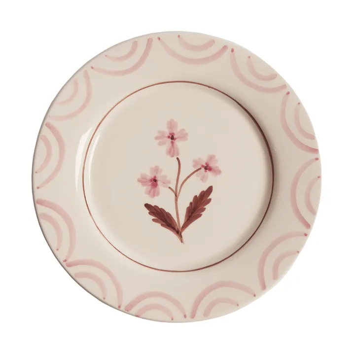 Cottage Flower plate - Light Pink, 28 cm - Pick a Poppy