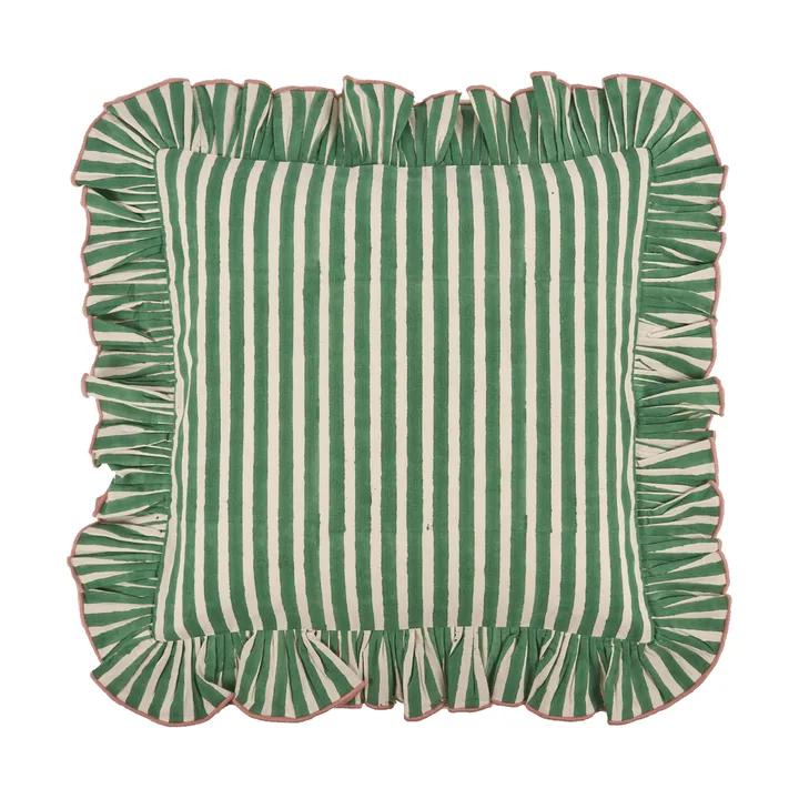 Devon cushion cover - Green, 40x40 cm - Pick a Poppy