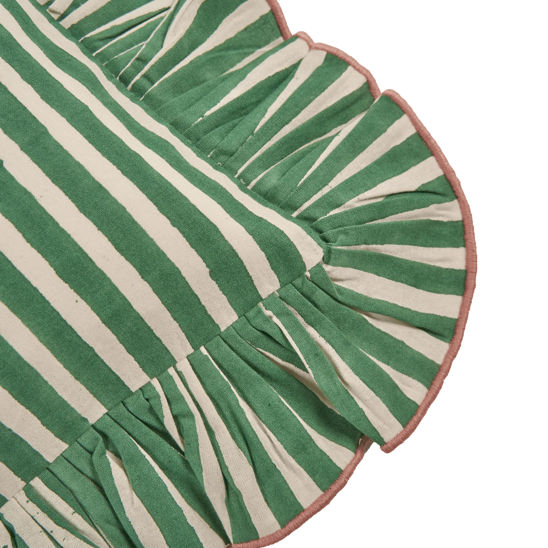 Devon cushion cover, Green, 40x40 cm Pick a Poppy
