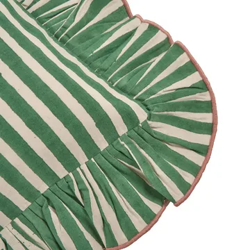 Devon cushion cover - Green, 40x40 cm - Pick a Poppy