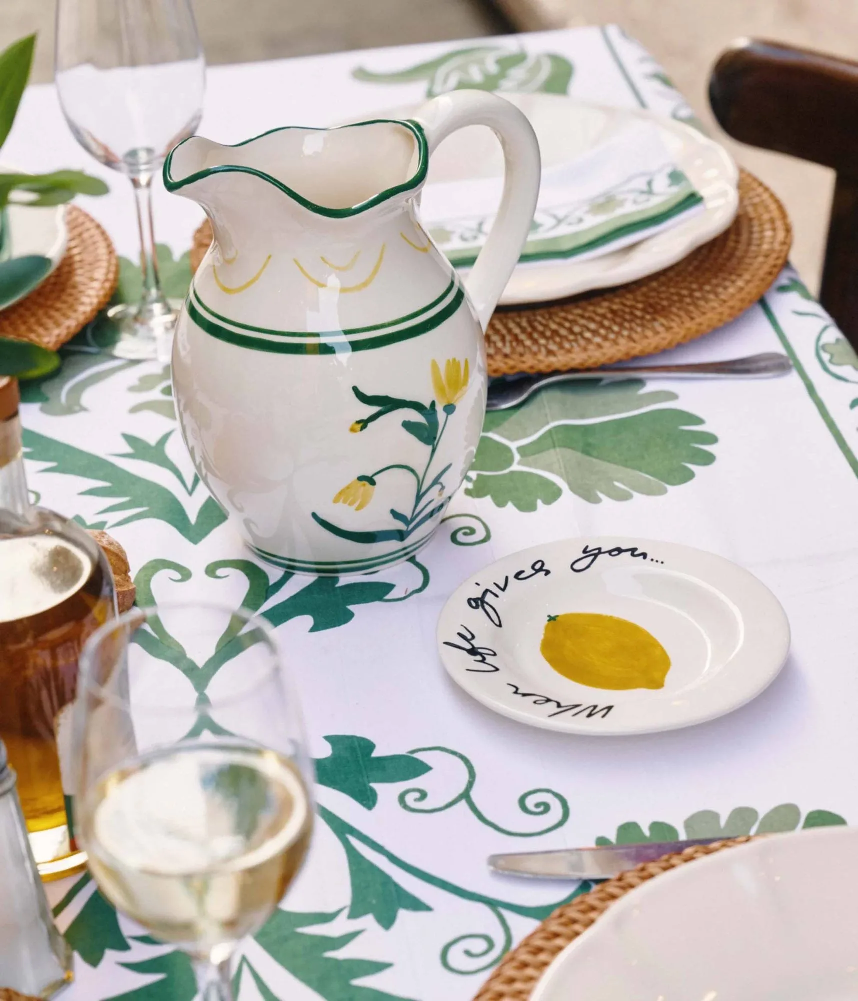 Lemon tapas plate, Yellow, 15 cm Pick a Poppy