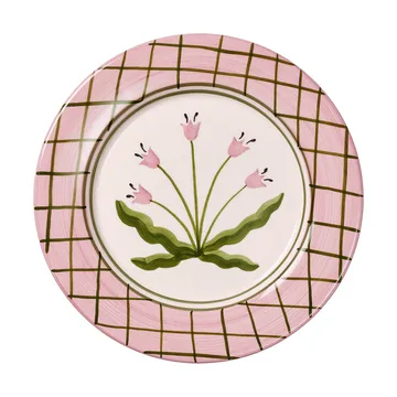 Madelen Möllard Tulip plate - Pink, 28 cm - Pick a Poppy