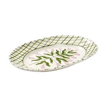 Madelen Möllard Tulip serving platter - Green, 38.5 cm - Pick a Poppy