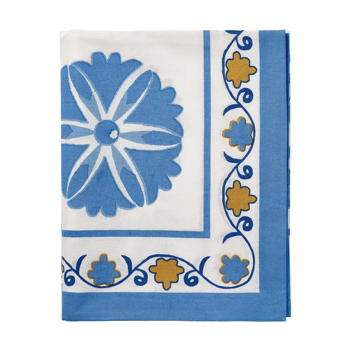 Suzani tablecloth - Blue, 350x150 cm - Pick a Poppy