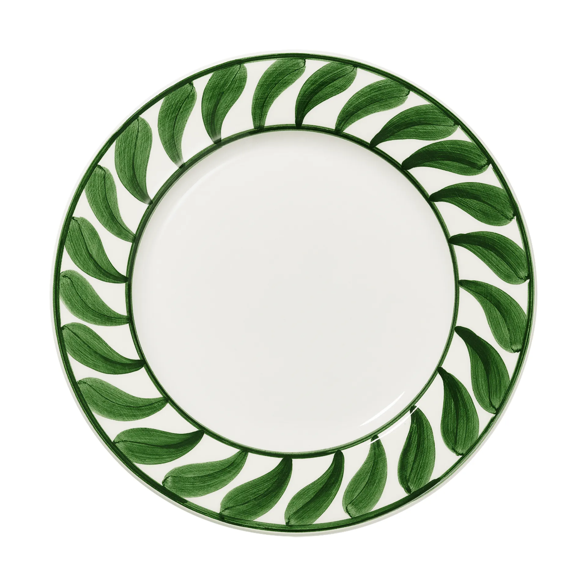 Swirl plate, Green, 28 cm Pick a Poppy