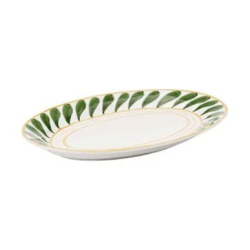 Swirl serving platter - Green, 32 cm - Pick a Poppy