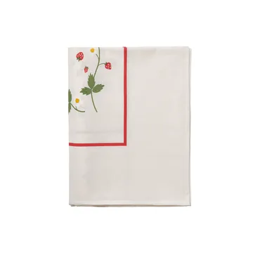 Wild Strawberry tablecloth - Red, 250x150 cm - Pick a Poppy