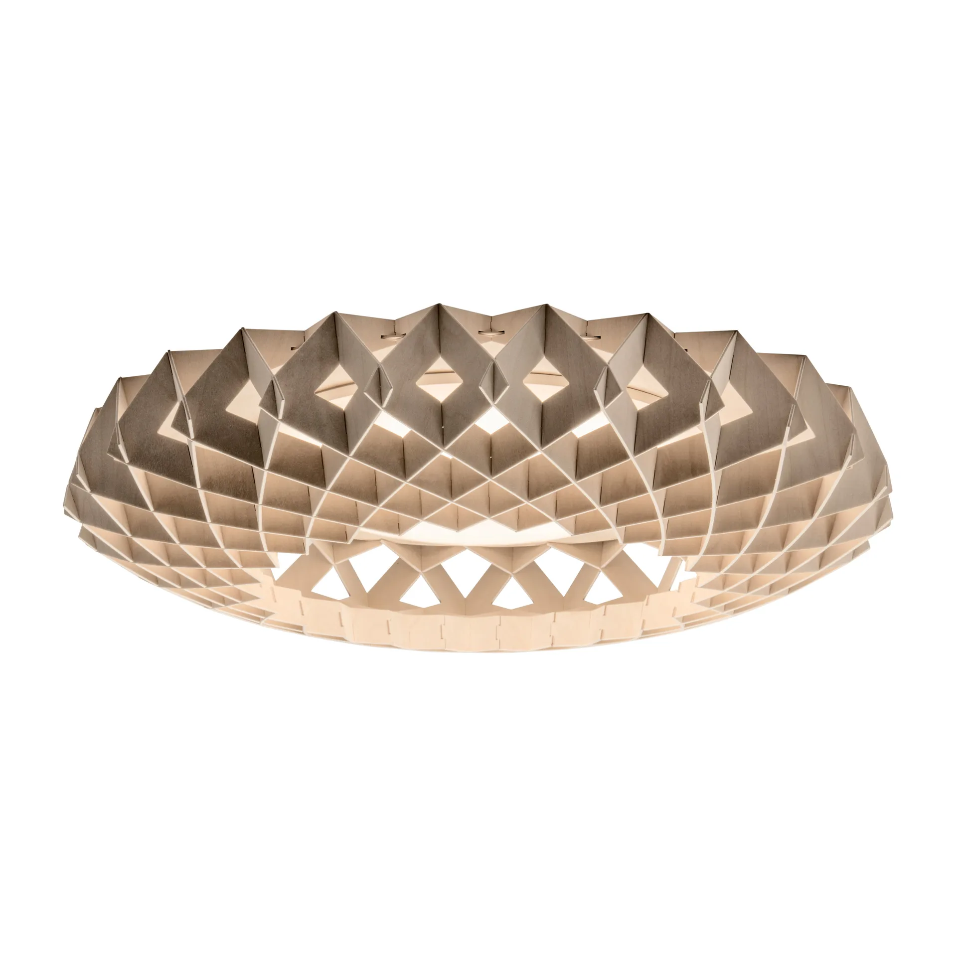 Pilke Signature ceiling lamp Ø65 cm, birch Pilke