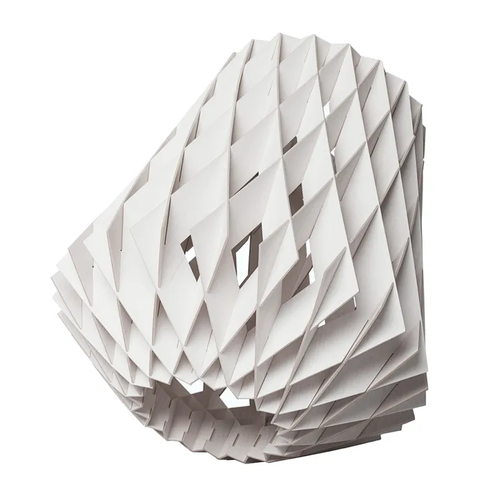 Pilke Signature floor lamp Ø64 cm - White - Pilke