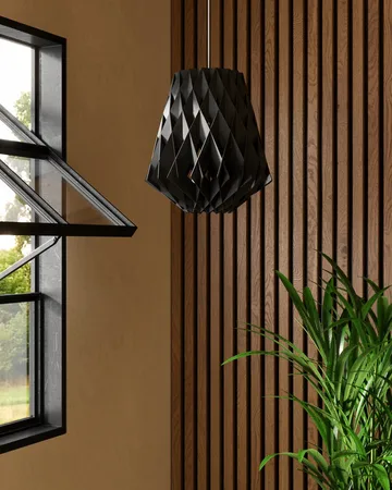 Pilke Signature pendant lamp Ø28 cm - Black - Pilke