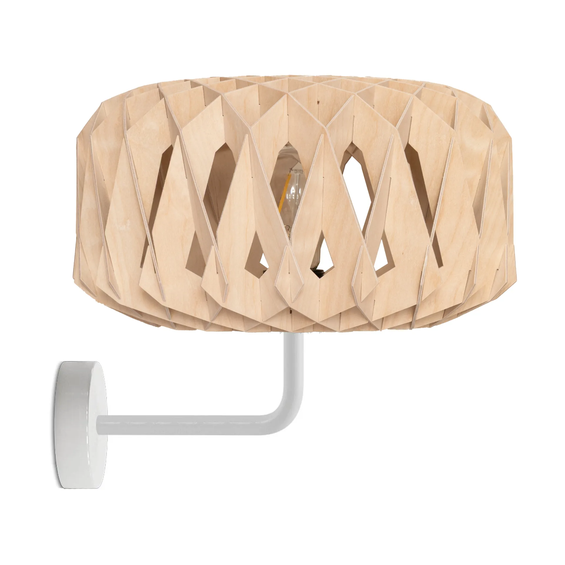 Signature 25 wall lamp, Birch, Ø28x15.5 cm Pilke