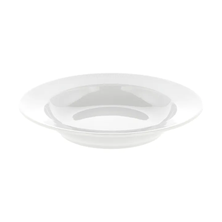 Eventail deep plate with lip Ø22 cm - White - Pillivuyt