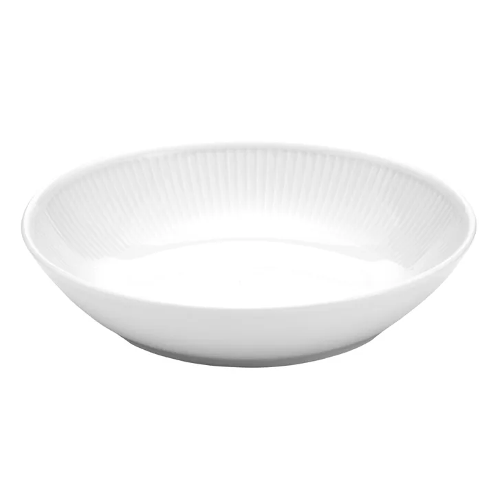 Plissé pasta plate Ø 20cm - White - Pillivuyt