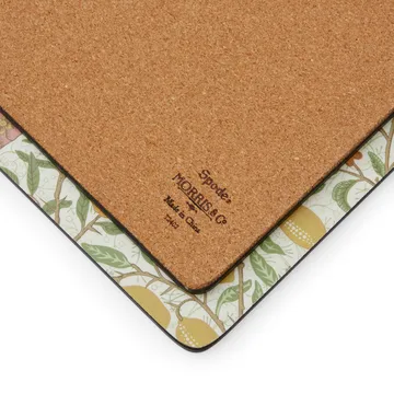 Morris & Co Simpley mixed placemat 4 pieces - Fruit, Willow, Strawberry Thief, Marigold - Pimpernel