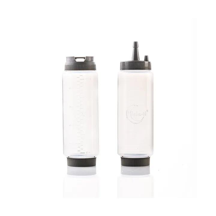 Plate-it squeeze bottle garnish 22 cm 2-pack - White-grey - Plate It