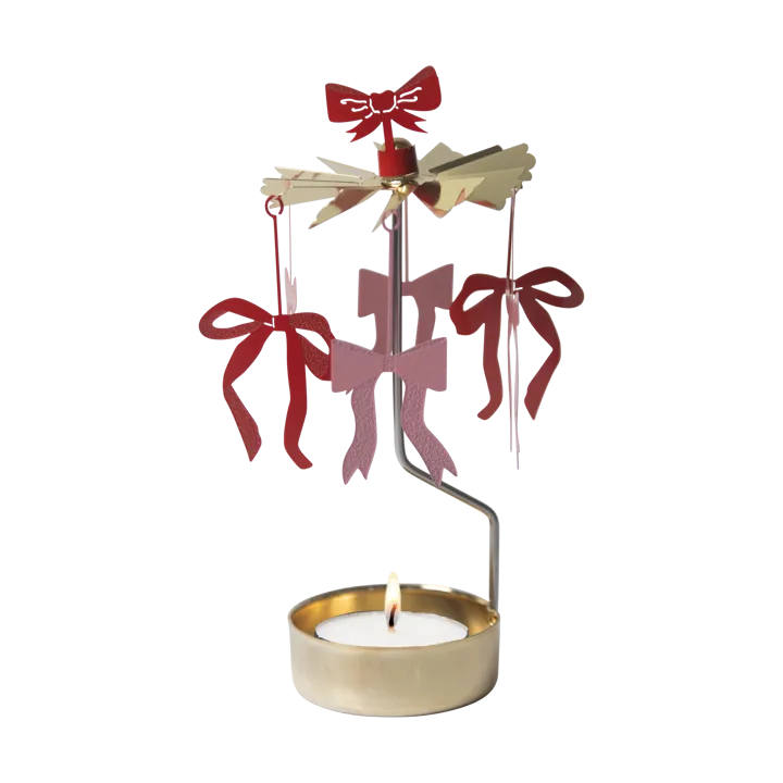 Bow angel chime - Gold-red-pink - Pluto Design