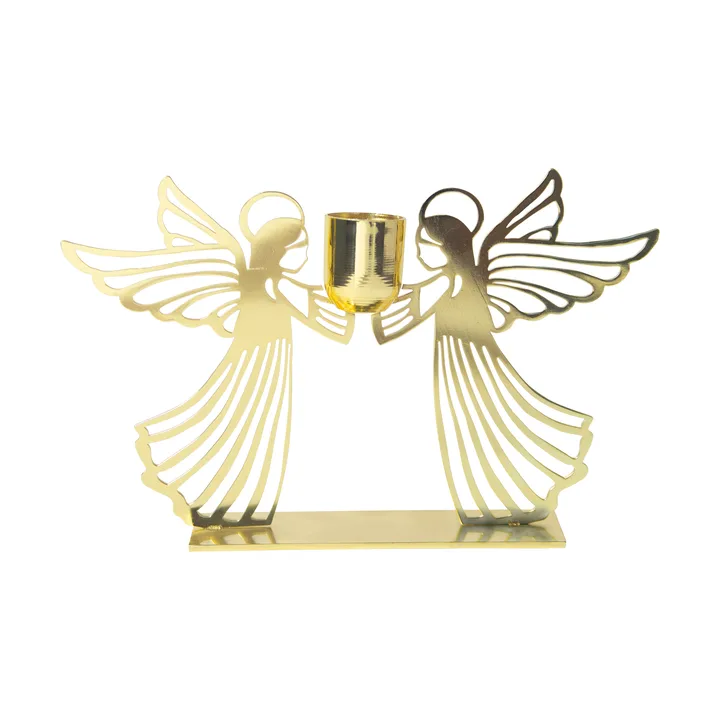 Flying angel candle holder - Gold - Pluto Design
