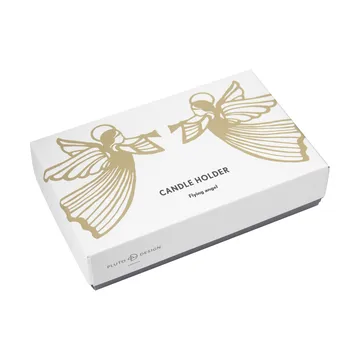 Flying angel candle holder - Gold - Pluto Design