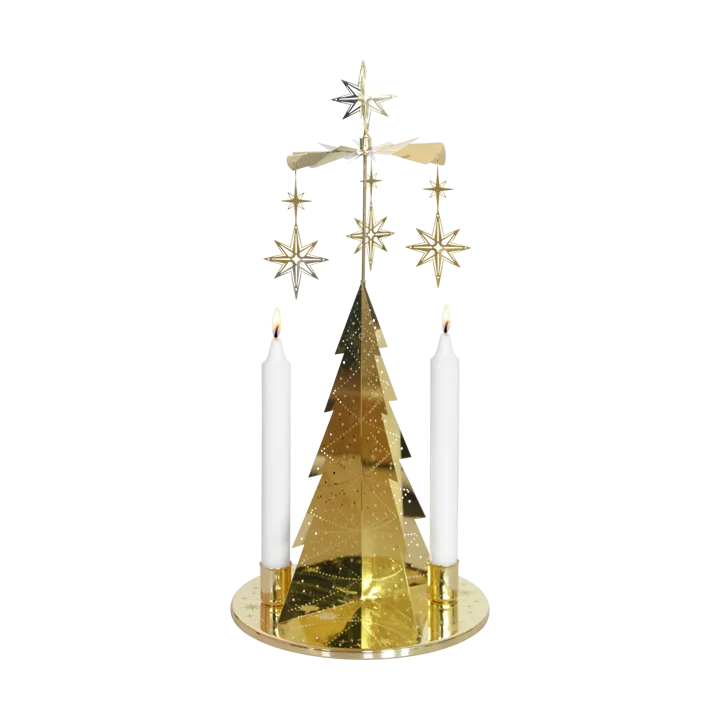 Grande Northern star angel chime - Gold - Pluto Design