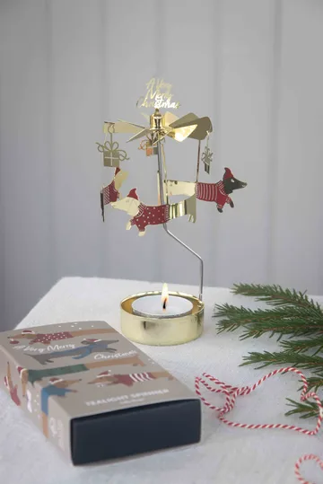 Jolly dogs angel chime - Gold - Pluto Design