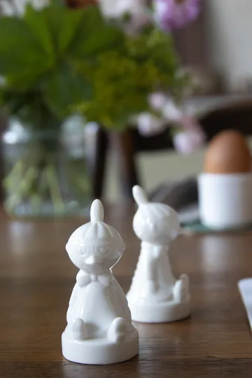 Lilla My salt and pepper shakers ceramic - White - Pluto Design