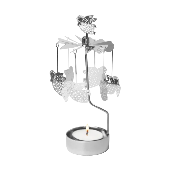 Lisa Larson angels angel chime - Silver - Pluto Design