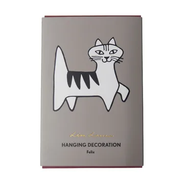 Lisa Larson Felix decorative pendant - Gold - Pluto Design