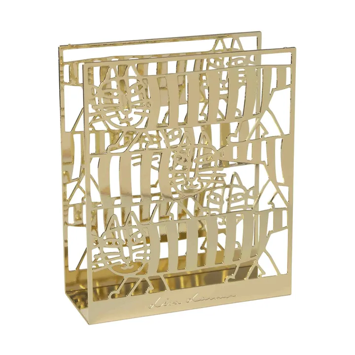 Lisa Larsson Mikey napkin holder - Gold - Pluto Design
