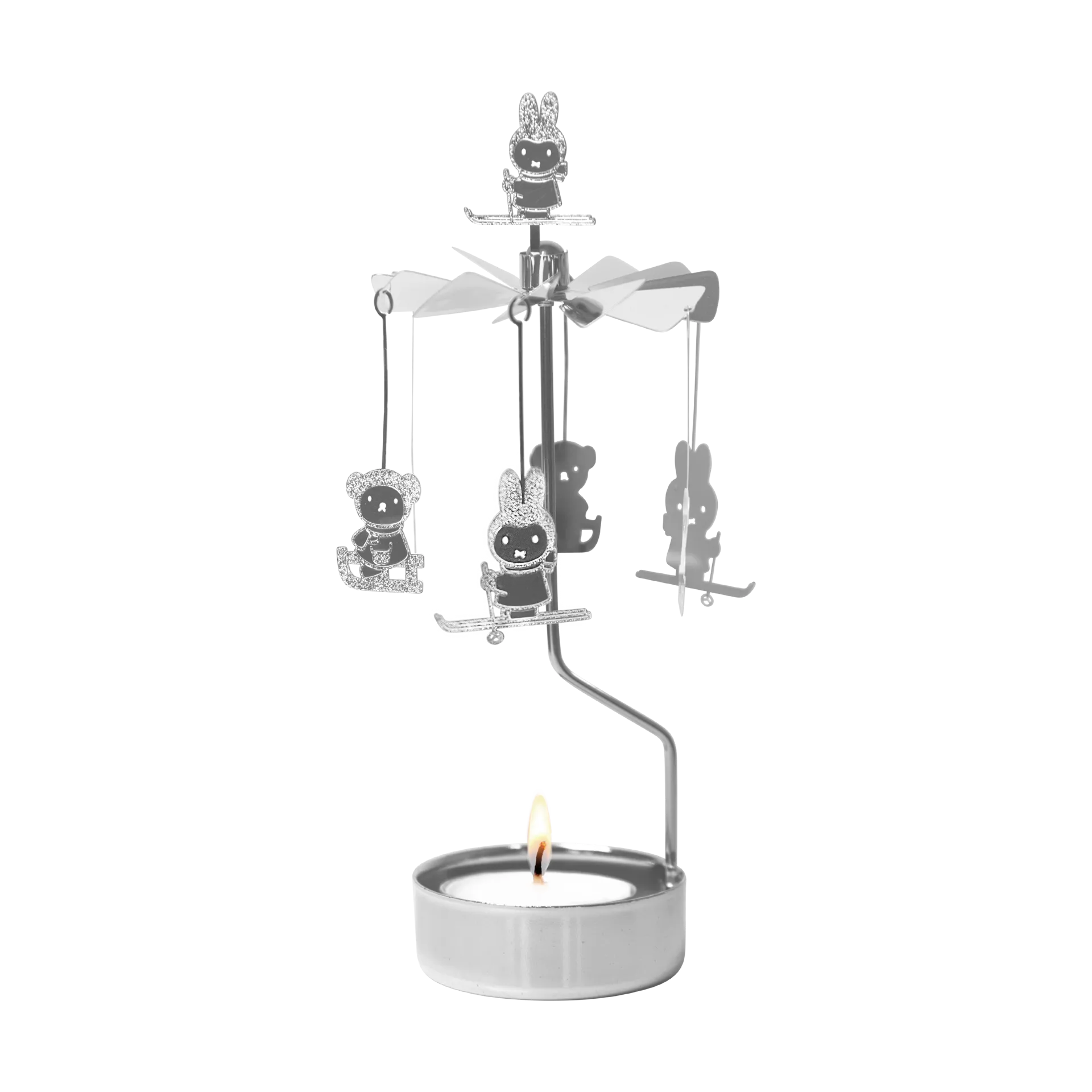 Miffy winter angel chime, Silver Pluto Design